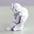 Фигурка Ангелочек 10 см Вдохновение белый