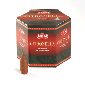 Благовония HEM пуля Цитронелла Citronelle упаковка 40 шт стелющий дым