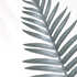 Ветка декоративная Пальма 70 см серебристо - зеленая