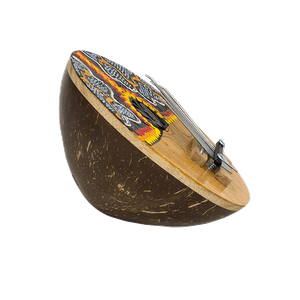 Калимба музыкальный инструмент 14х8 см австалийская мозаика в ассортменте кокос