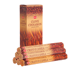 Благовоние HEM Гвоздика Корица Clove Cinnamon шестигранник упаковка 6 шт