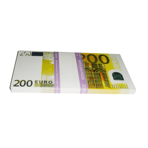 Бумага для заметок Пачка денег 200 евро 90листов 15,5х7,5см