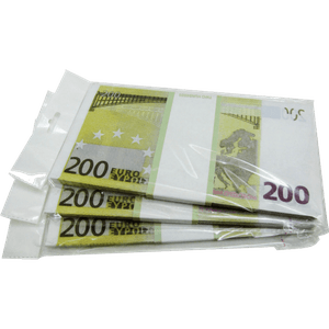 Бумага для заметок 28х14 см Гигант Пачка денег 200 евро