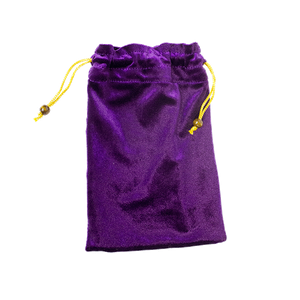 Мешочек для карт и рун 14х20 см фиолетовый бархат