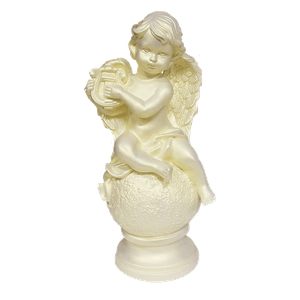 Фигурка Ангел с Лирой 16х34х16 см керамика