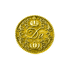 Монета решений 2 см Да Нет золото в упаковке
