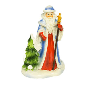 Композиция Дед Мороз с елочкой 14 см
