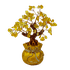 Дерево Цитрин 16х22х9см в мешке золото натуральный камень