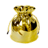 Копилка Арт Мешочек 15х18х11 см золото керамика