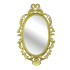 Зеркало Монарх 45х73 см бронзово-золотое