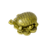 Черепаха на монетах 9х10х6см под бронзу полистоун