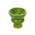 Чаша для кальяна 6 см зеленая керамика
