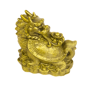 Черепаха-дракон 8 см под бронзу