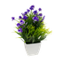 Цветы декоративные Полевой букет 25 см фиолетовые