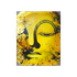 Картина Будда Абстракция жёлтый 50х60см