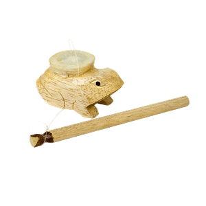 Музыкальный инструмент Лягушка-квакушка бамбук