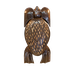 Панно настенное Черепаха 50 см резьба коричневое албезия