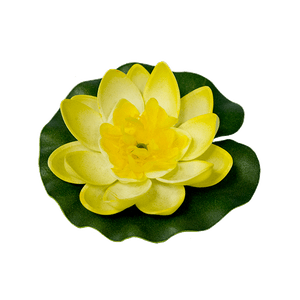 Лотос флористический 9х10 см жёлтый