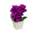 Цветы искусственные Орхидеи 19 см фиолетовые