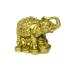 Слон хобот вверх на монетах 9х6,5см под бронзу