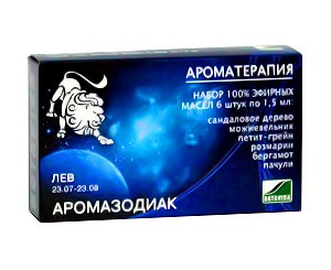 Лев н-р 6шт по 1,5мл 100% эф.масло/30шт
