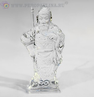 Гуаньгу 7*13*3см белый хрусталь/120шт