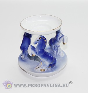 Аромалампа Лошадки 11*10*11см фарфор/96шт