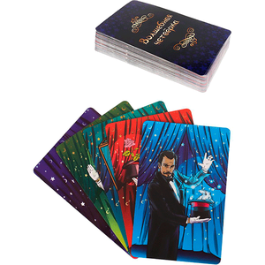 Игра настольная Волшебная четверка 6х9 см 55 карточек