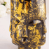 Ваза Лик Девы 11х18 см античное золото