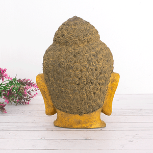 Голова Будды 20х25 см под состаренное золото