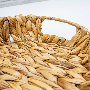 Поднос плетеный овальный 34х26 см водный гиацинт