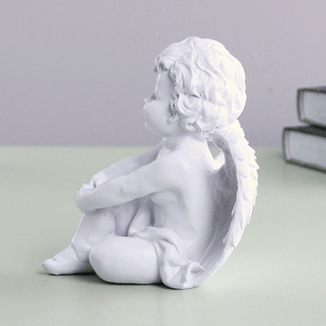 Фигура Ангел 10х14 см Мечта белый