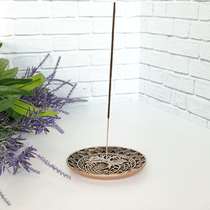 Подставка для благовоний Древо Жизни 10 см под медь