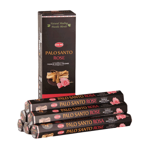 Благовоние HEM Пало Санто Роза Palo Santo Rose шестигранник упаковка 6 шт