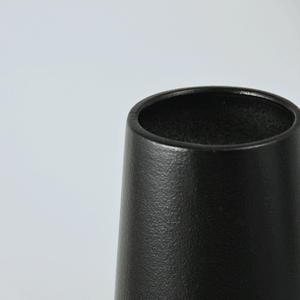 Ваза Перис 28 см черная с глянцевым напылением