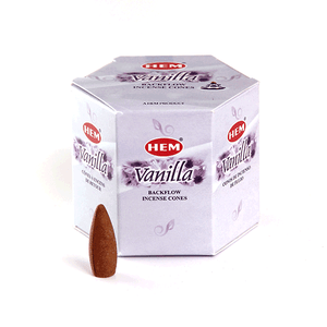 Благовония HEM пуля Ваниль Vanilla упаковка 40 шт стелющий дым