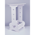 Столик Подставка декоративный Анжелика 39х59 см резной белый