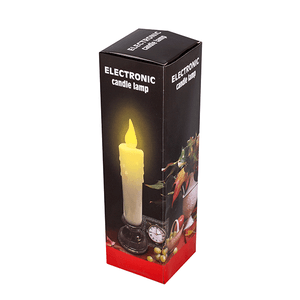 Свеча LED в подсвечнике 23 см под воск