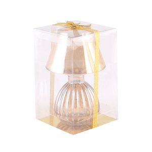 Подсвечник Лампа Тет-а-тет 15 см золото голографик