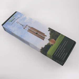 Музыка ветра 6 труб 100 см медь