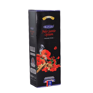 Благовоние Satya Пало Санто Опиум Palo Santo Opium шестигранник упаковка 6 шт