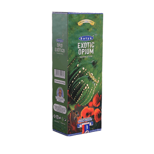 Благовоние Satya Экзотический опиум Exotic Opium шестигранник упаковка 6 шт