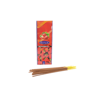 Благовоние Satya Клубника Strawberry шестигранник упаковка 6 шт