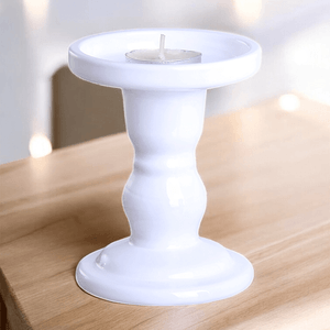 Подсвечник Севилья 11 см морозный белый