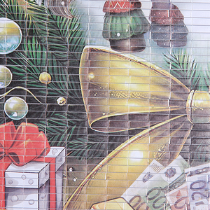 Календарь настенный 2026 32х75 см Лошадь и девочка