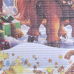 Календарь настенный 2026 32х75 см Лошадка рыжая