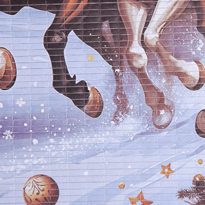 Календарь настенный 2026 32х75 см Тройка лошадей Голоп