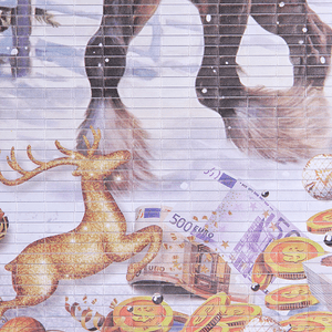 Календарь настенный 2026 32х75 см Коричневая лошадь