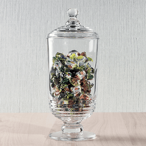 Бонбоньерка Кэнди 800 мл стрейп прозрачная