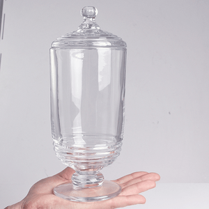 Бонбоньерка Кэнди 800 мл стрейп прозрачная